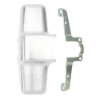 Von Duprin 050691 XP98/99/-F Center Case Cover Kit in US26 Bright Chrome