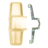 Von Duprin 050691 XP98/99/-F Center Case Cover Kit in US3 Bright Brass