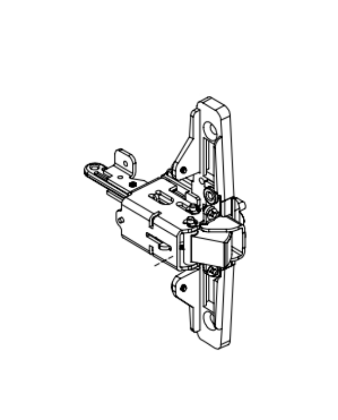 Von Duprin 050403 33A/35A Rim Center Case Kit L/Cove