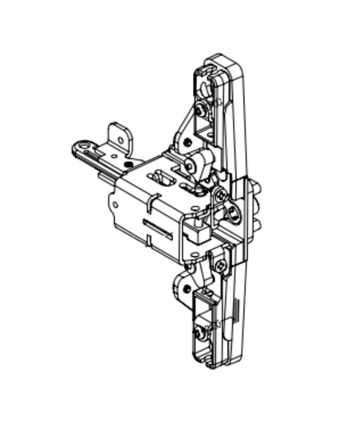 Von Duprin 050404 33/35 27A Center Case Kit L/Cover