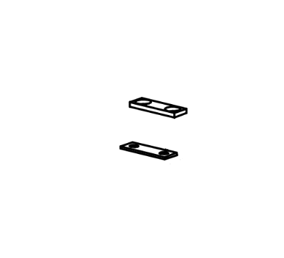 Detex 100938 Spacer Dogging Bracket