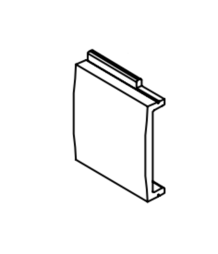Von Duprin 050474 33A Center Case Cover Plate 1.42 inch
