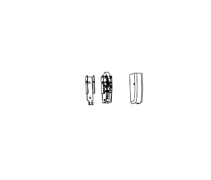 Detex 104071 Top Latch Assembly