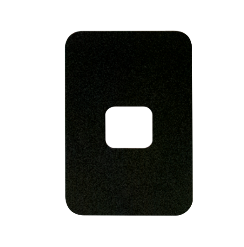 Schlage CP-11 Cosmetic Backplate Cover, Mini-mullion/Mullion