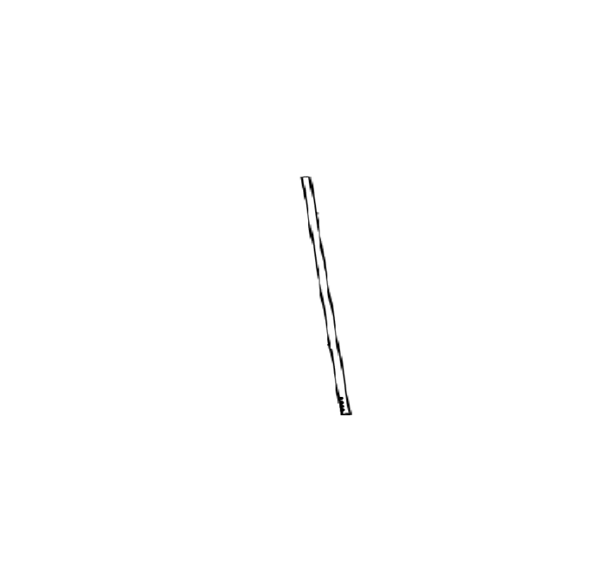 Detex 103544 Bottom Rod