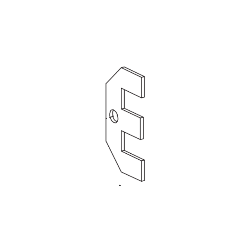 Von Duprin 050499 88 Rim Latch Retainer Plate