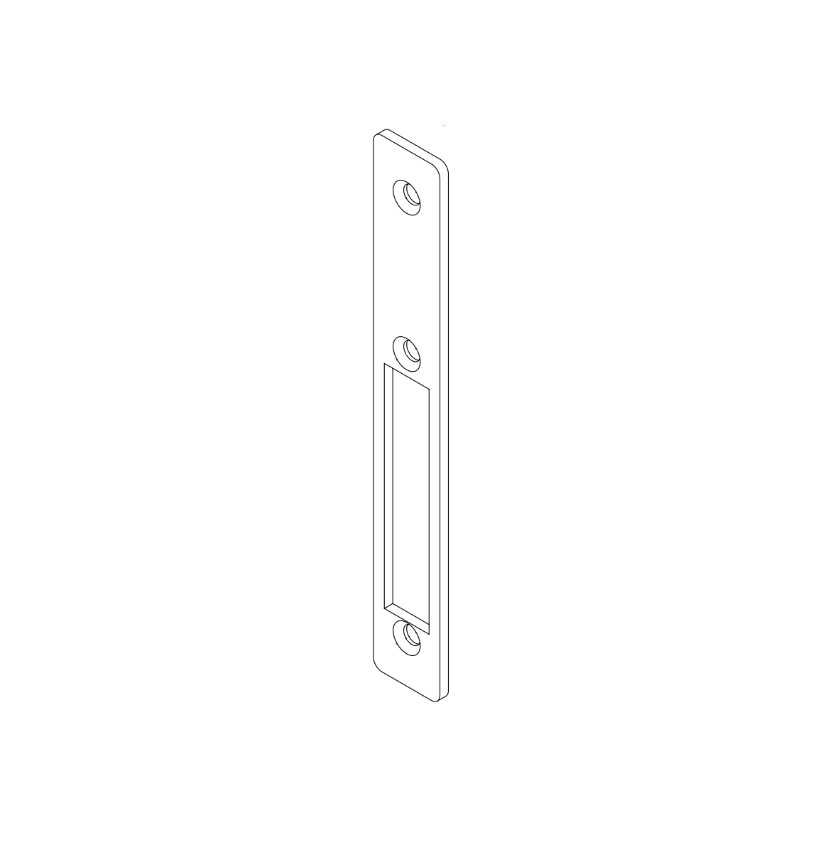 Adams Rite 24-0384-020-628 Flat Faceplate Kit