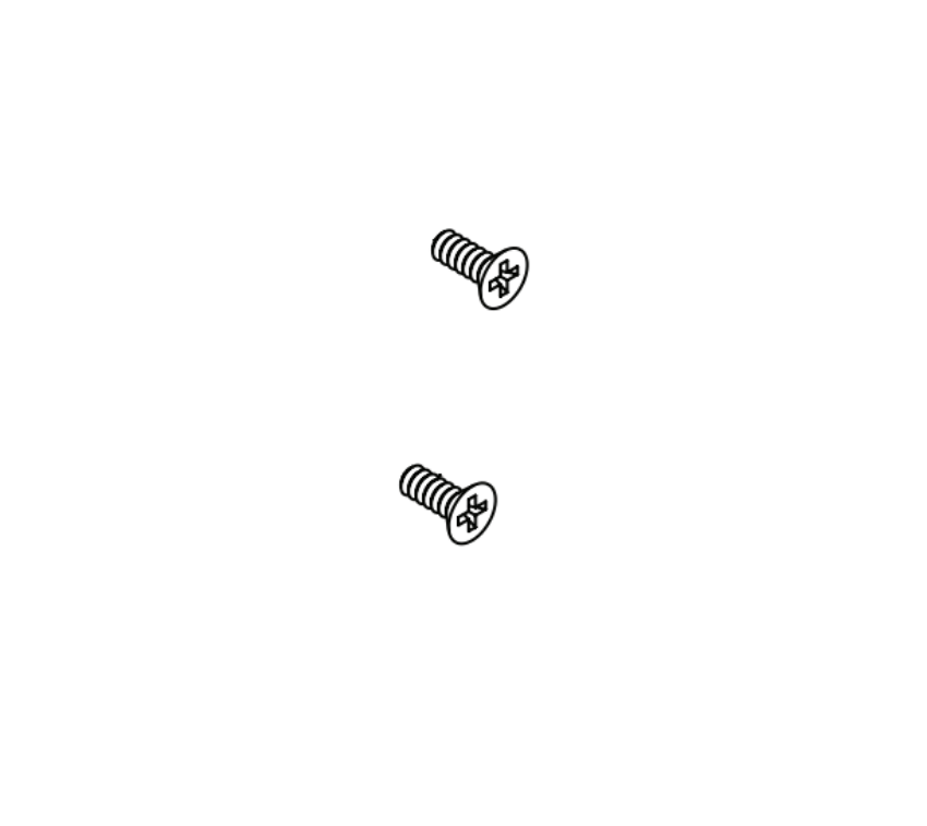 Adams Rite S227-08R06-603-MP #8-32 × 3/8 flat head screw