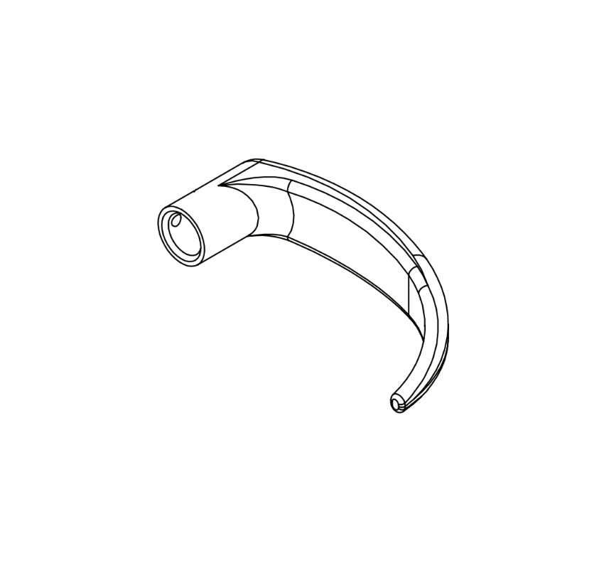 Adams Rite 91-0197-010-US32D-IP Curved Lever Kit, US32D Finish