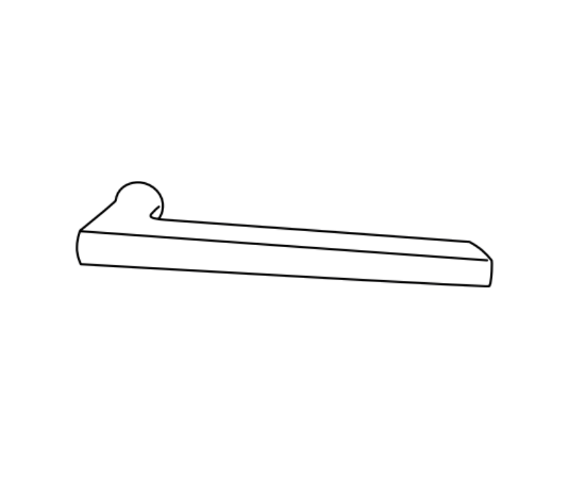 Adams Rite 91-0197-MD0-10B-IP Centro Series MD Designer Lever