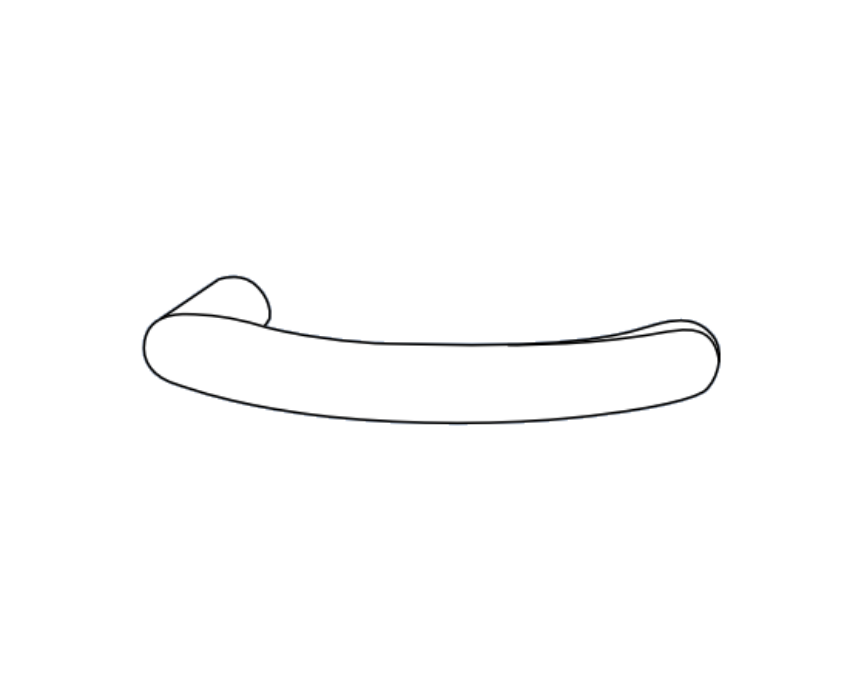 Adams Rite 91-0197-MG0-10B-IP Designer Lever Kit Aventura Series MG