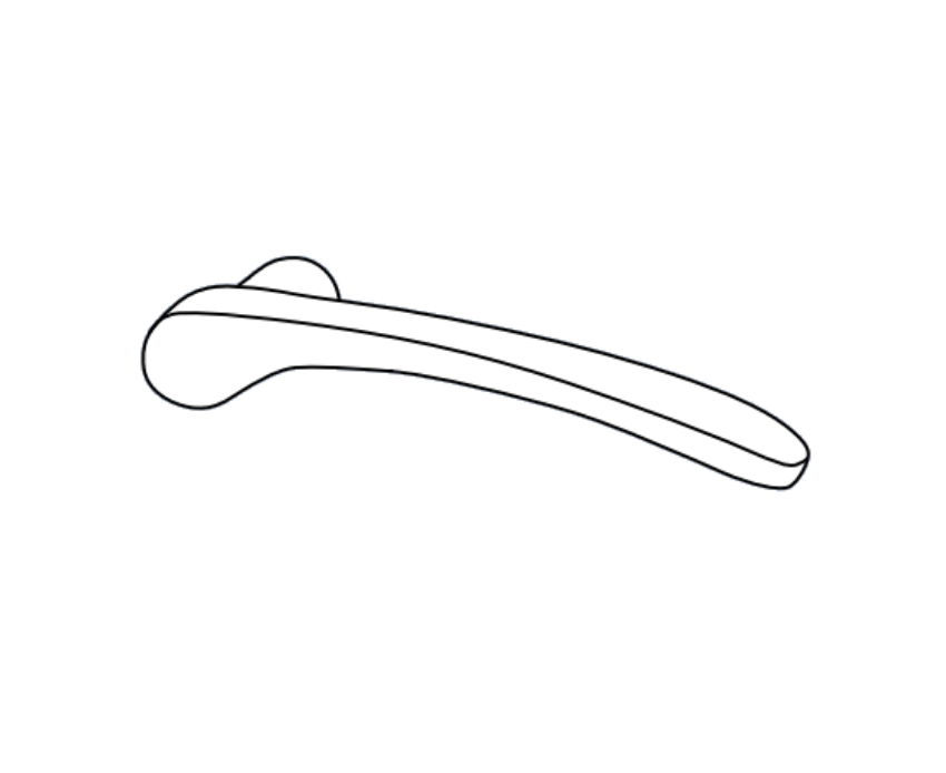 Adams Rite 91-0197-MN8-US32D-IP Right Hand Designer Lever Kit
