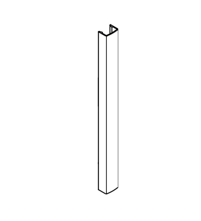 Adams Rite 24-0031-606 Rod Guide Cover - Satin Brass