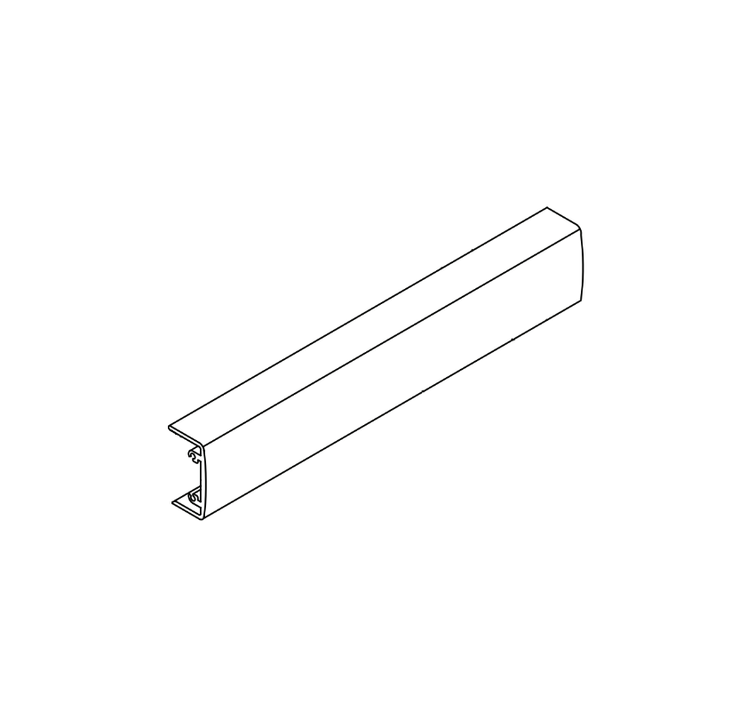 Adams Rite 3100-Push-Bar-606 Push Bar Assembly for 3100