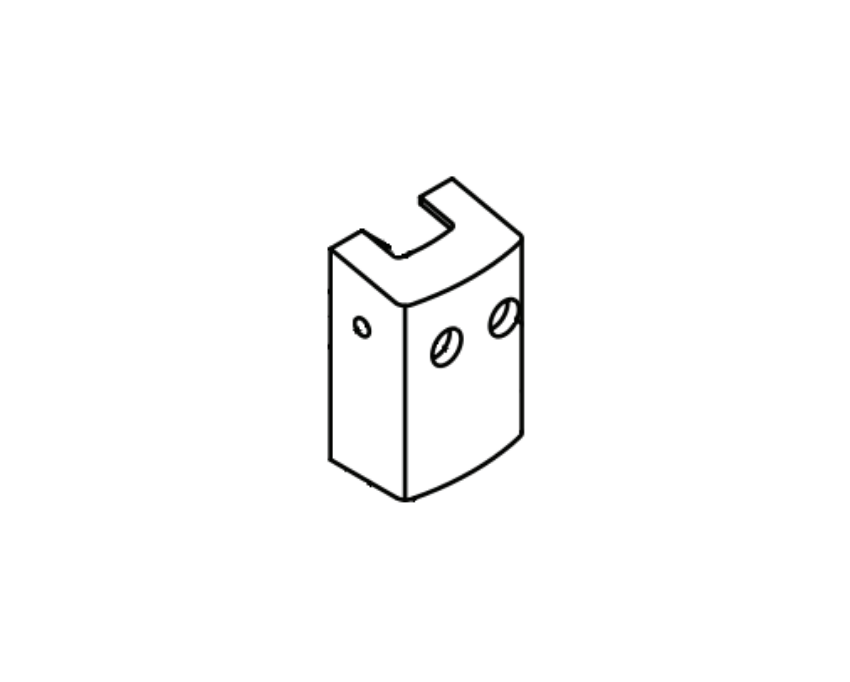 Adams Rite 31-0175-P Lower Bolt Guide Assembly