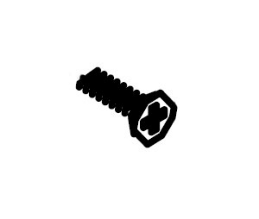 Adams Rite 91-0833-02 Flat Head Combo Screw