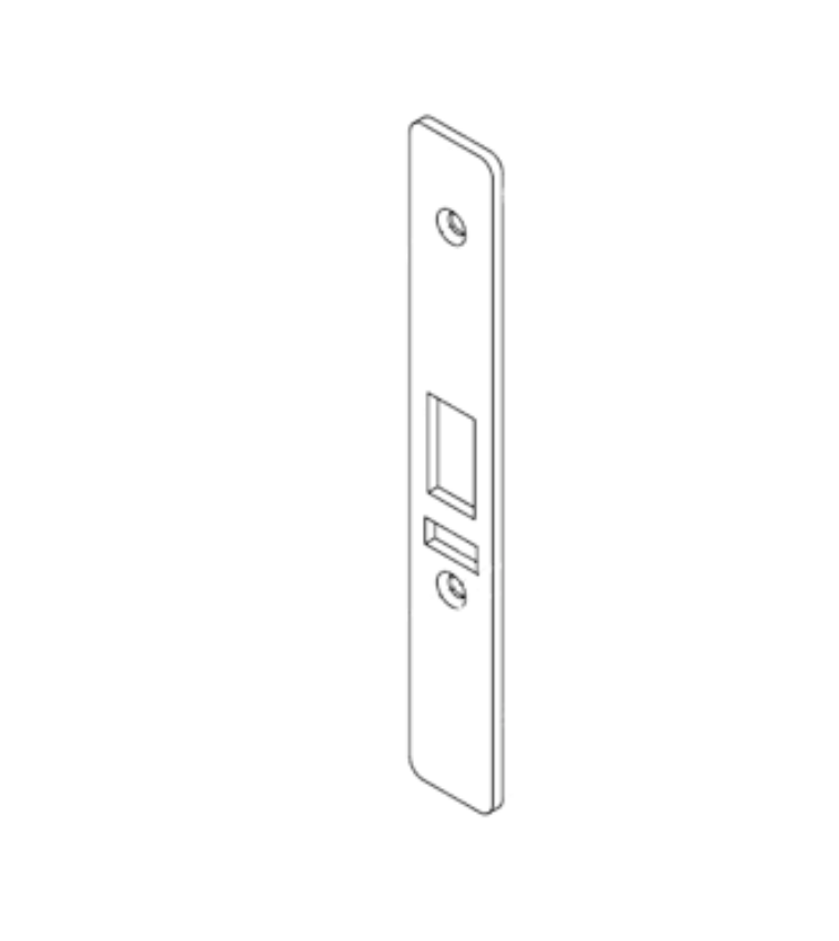 Adams Rite 24-0015-020-335 Faceplate Kit with Screws
