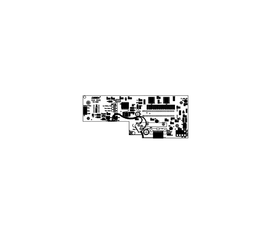 Detex 106392 EAX-3500 logic board